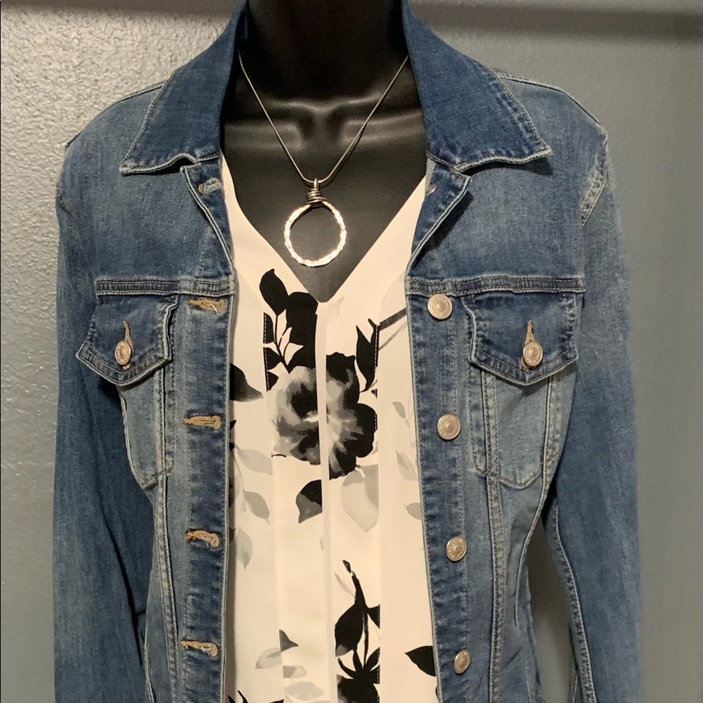Just USA Medium Blue Denim Jacket